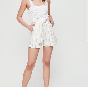 Aritzia Wilfred Gélas linen Shorts size 4